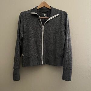 Vuori Cropped Performance Full Zip Jacket